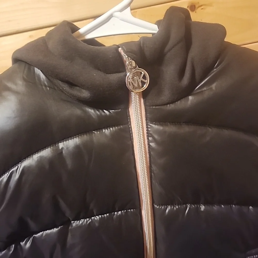 Michael Kors Black Puffer Jacket Kids Size 5/6